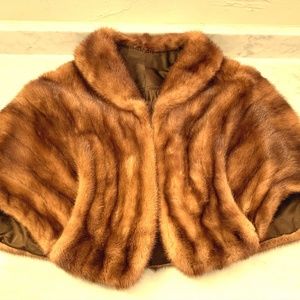 1950s mink stole